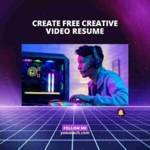 5+ Websites to Create Free Creative Video Resume