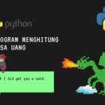Program Python Menghitung Sisa Uang