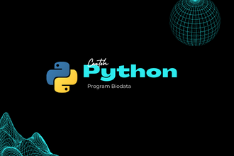 Contoh Program Python Biodata