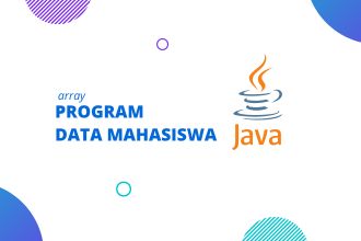 Contoh Program Java Array Data Mahasiswa