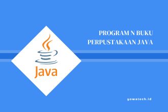Contoh Program Peminjaman Buku Perpustakaan Java