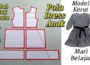 Cara Membuat Pola Baju Anak Perempuan untuk Pemula